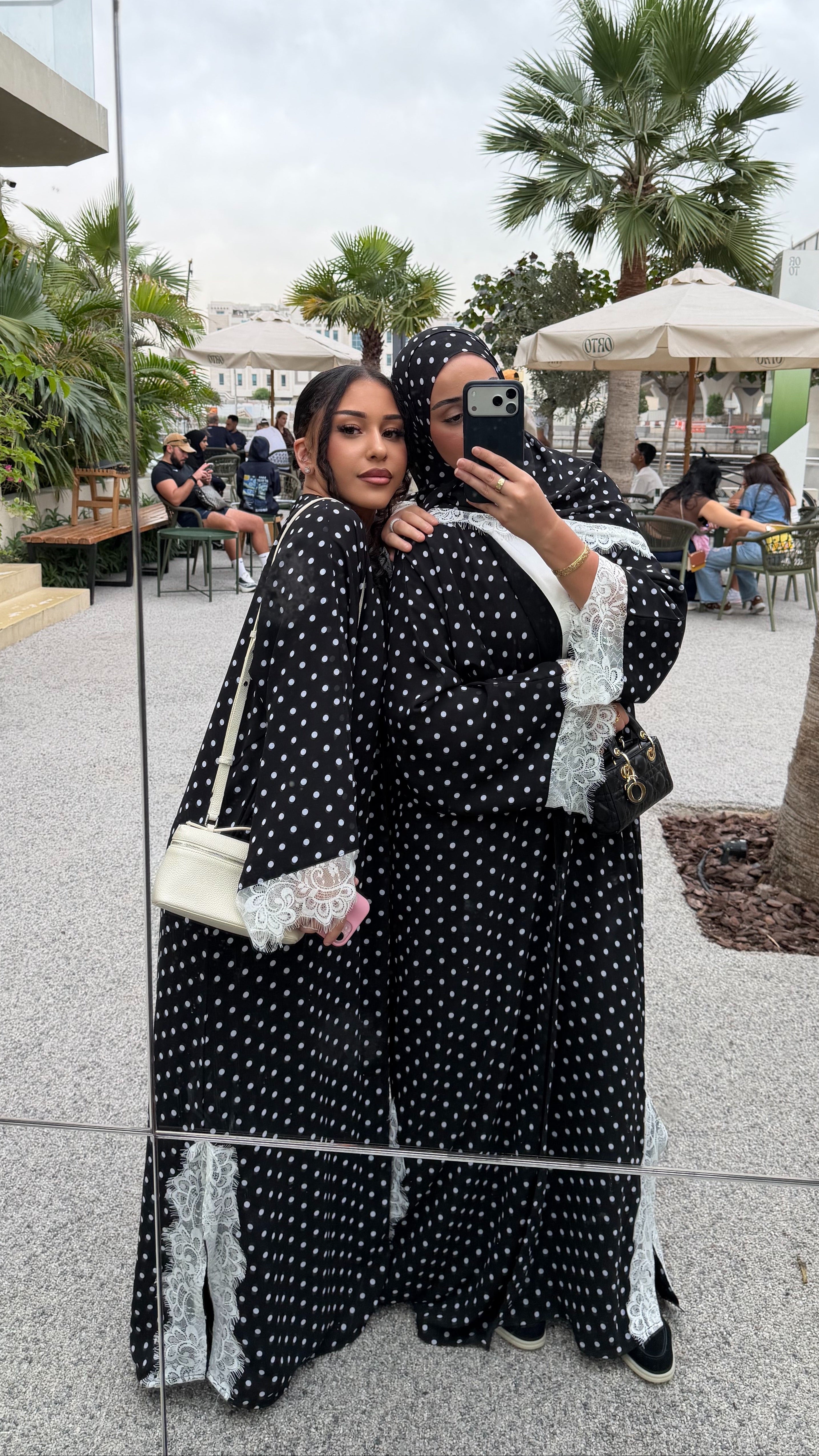 POLKA ABAYA - Hijab