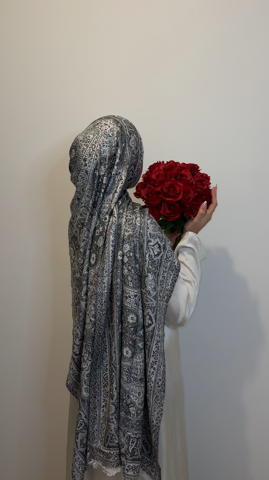 PASHMINA CACHEMIRE A STRASS