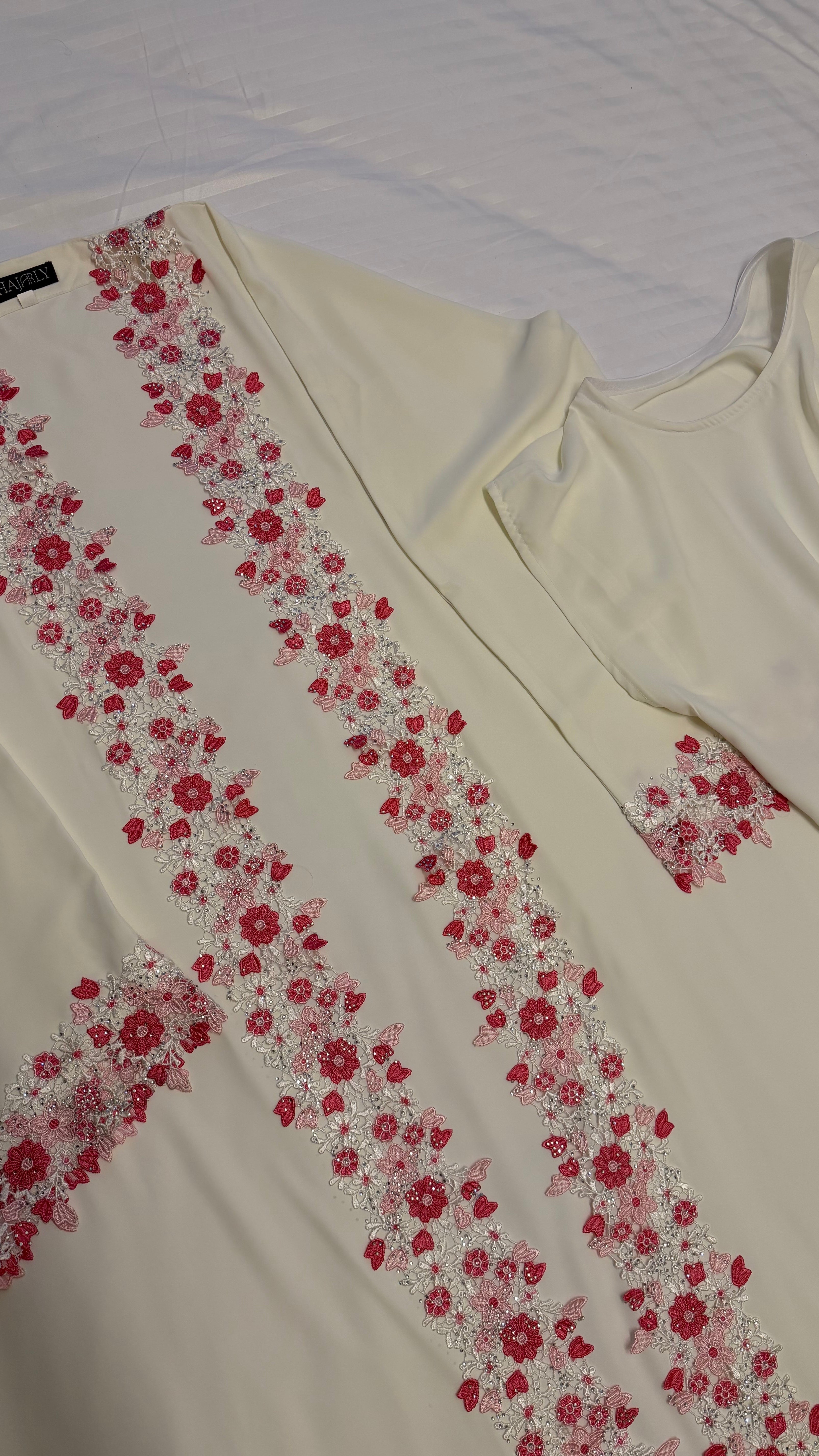 PINKY ABAYA - underdress - hijab - kimono