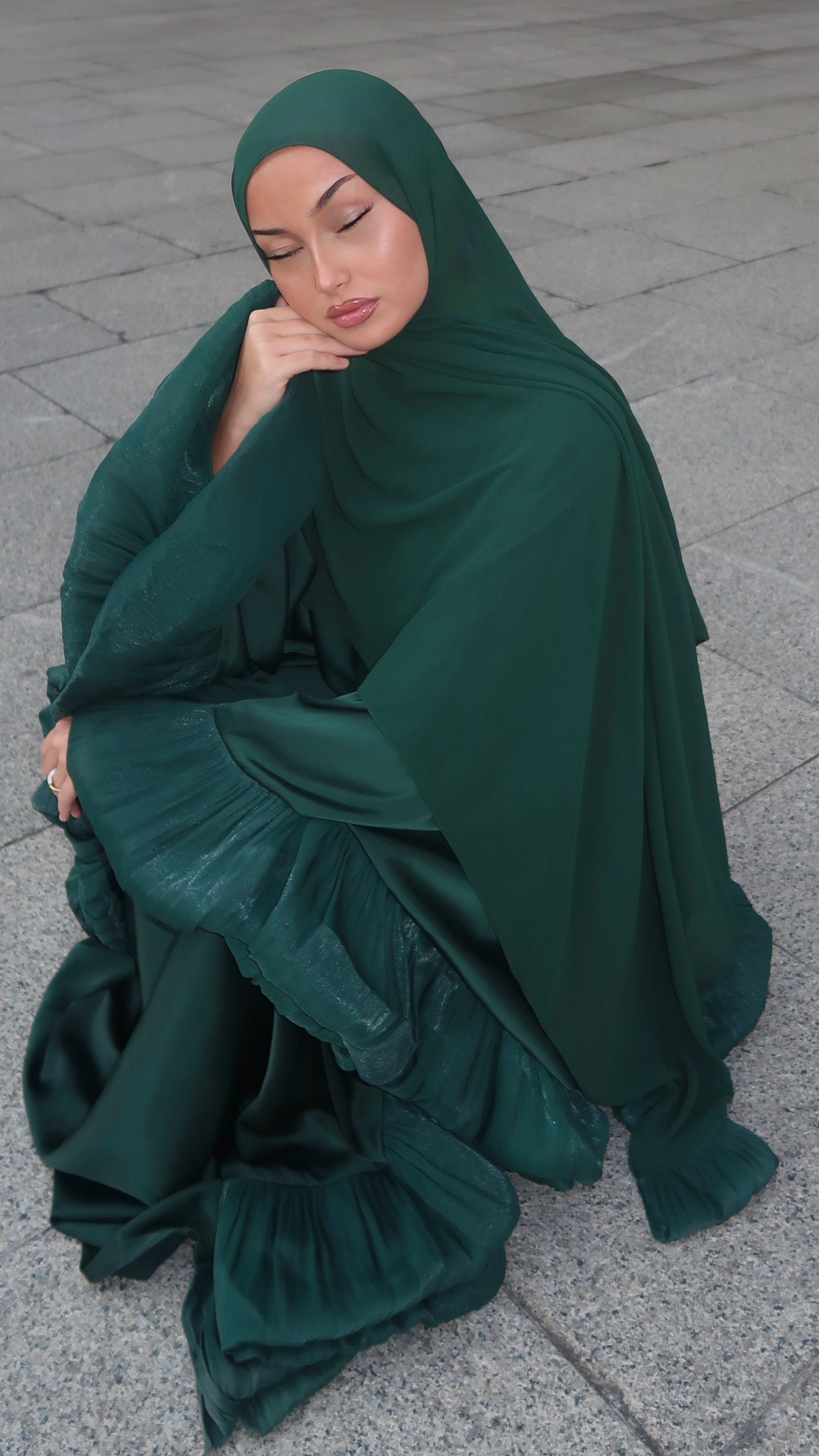 DRESS Abaya - hijab inclus