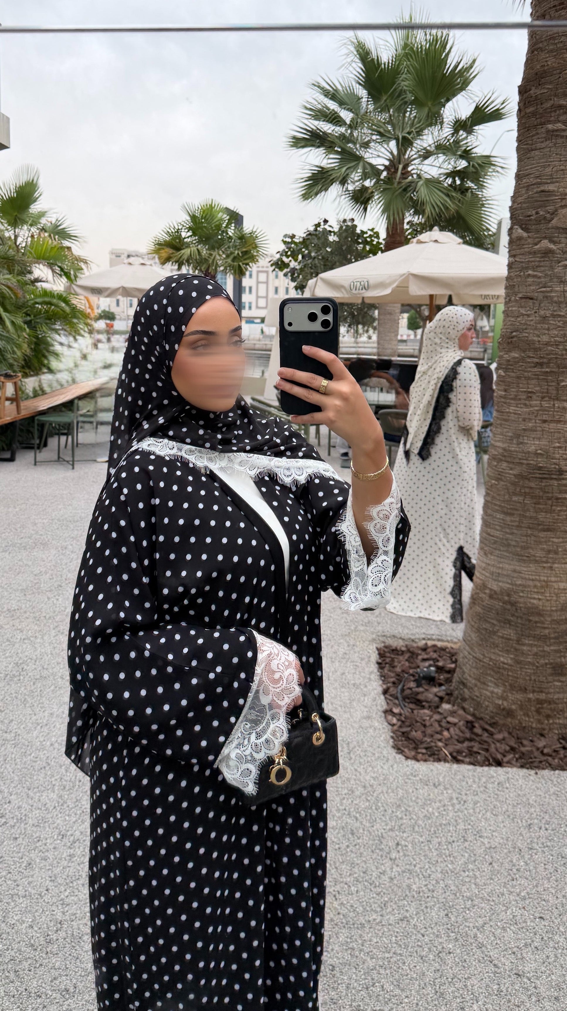 POLKA ABAYA - Hijab