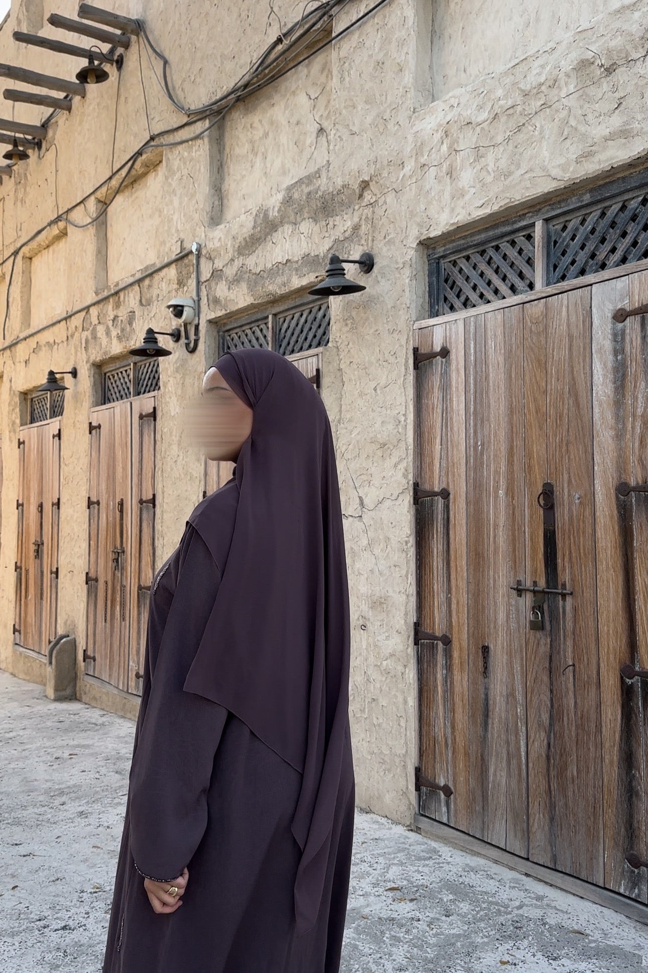 [CREATION ATELIER DUBAÏ]
ABAYA Mayr - hijab inclus