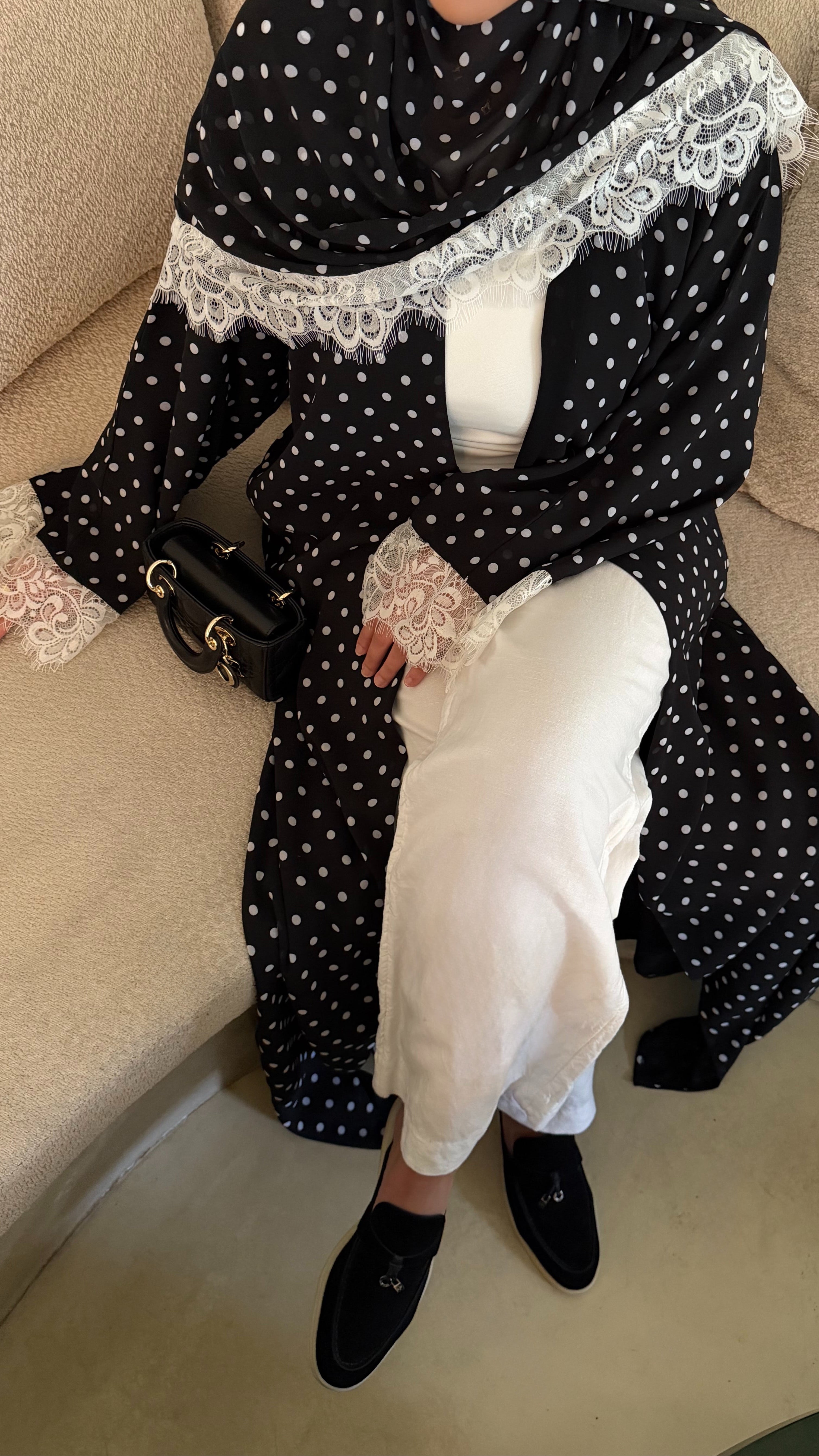 POLKA ABAYA - Hijab