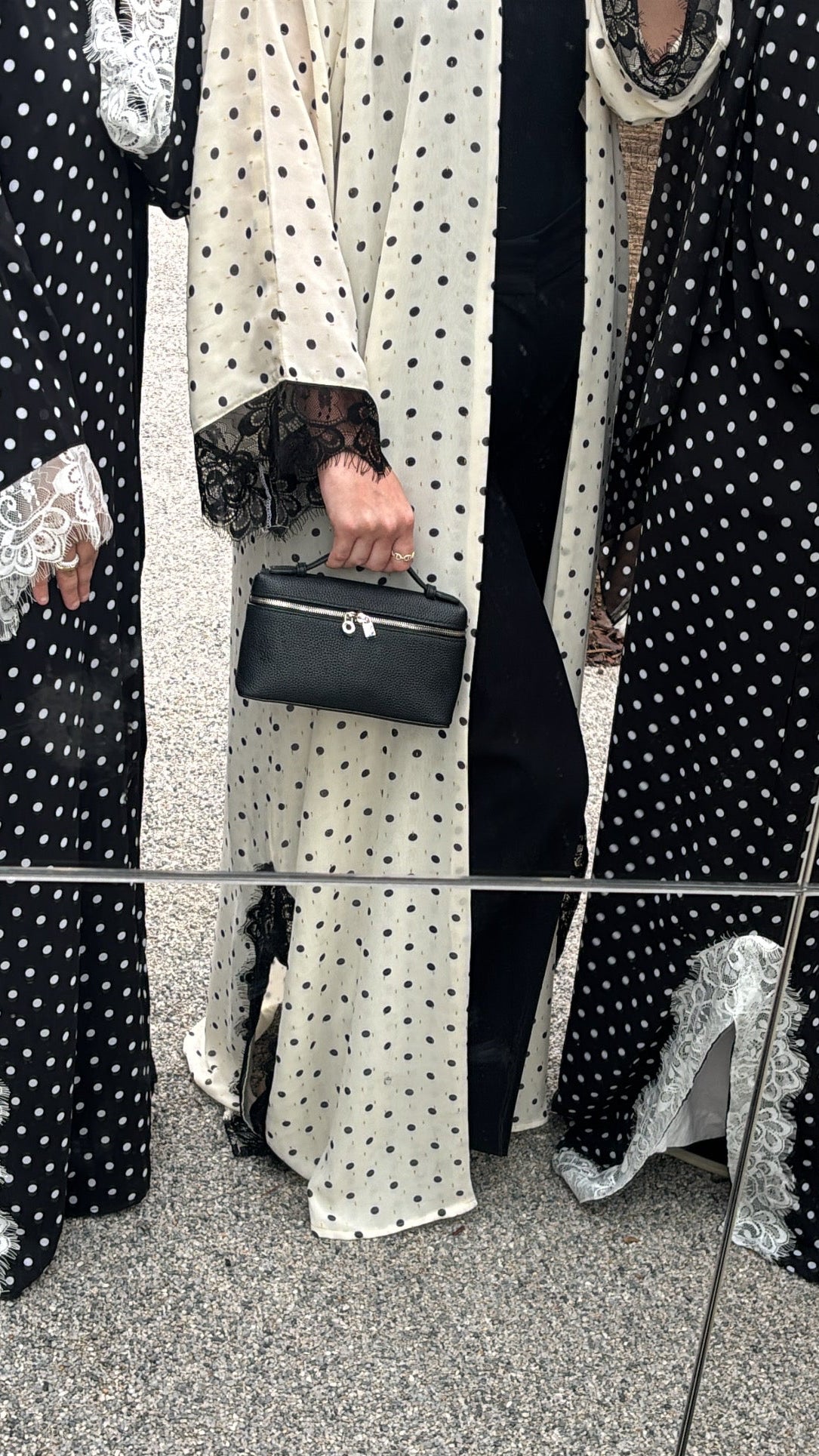 POLKA ABAYA - HIJAB