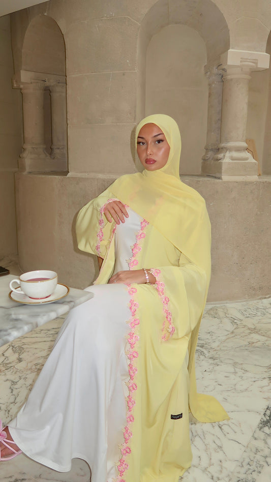 [CREATION ATELIER DUBAÏ] Kimono BLOOM - hijab inclus