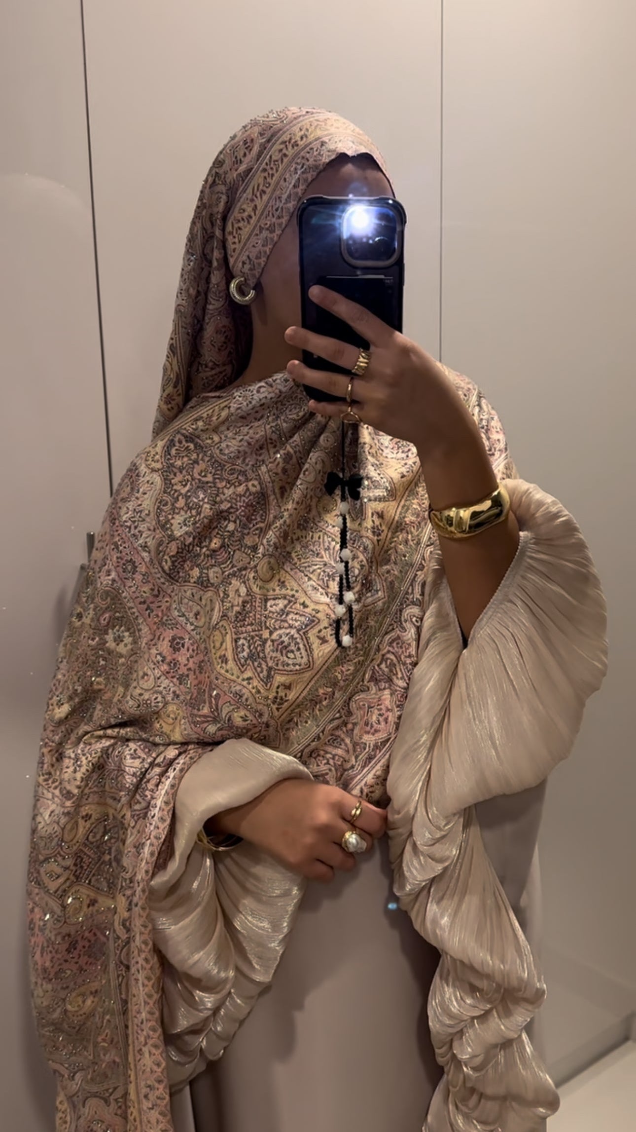 PASHMINA CACHEMIRE A STRASS