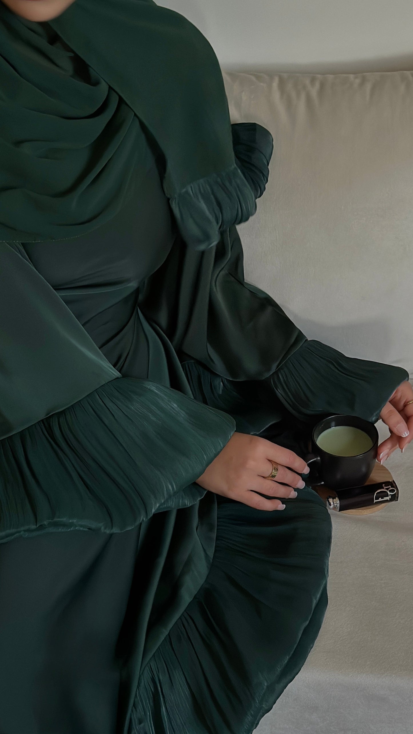 [CREATION ATELIER DUBAÏ]
DRESS Abaya - hijab inclus