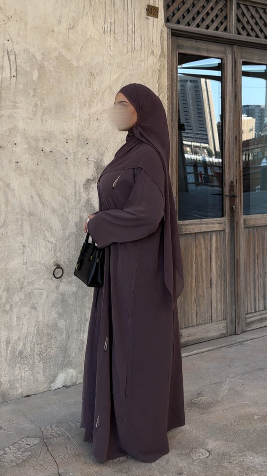 [CREATION ATELIER DUBAÏ]
ABAYA Mayr - hijab inclus