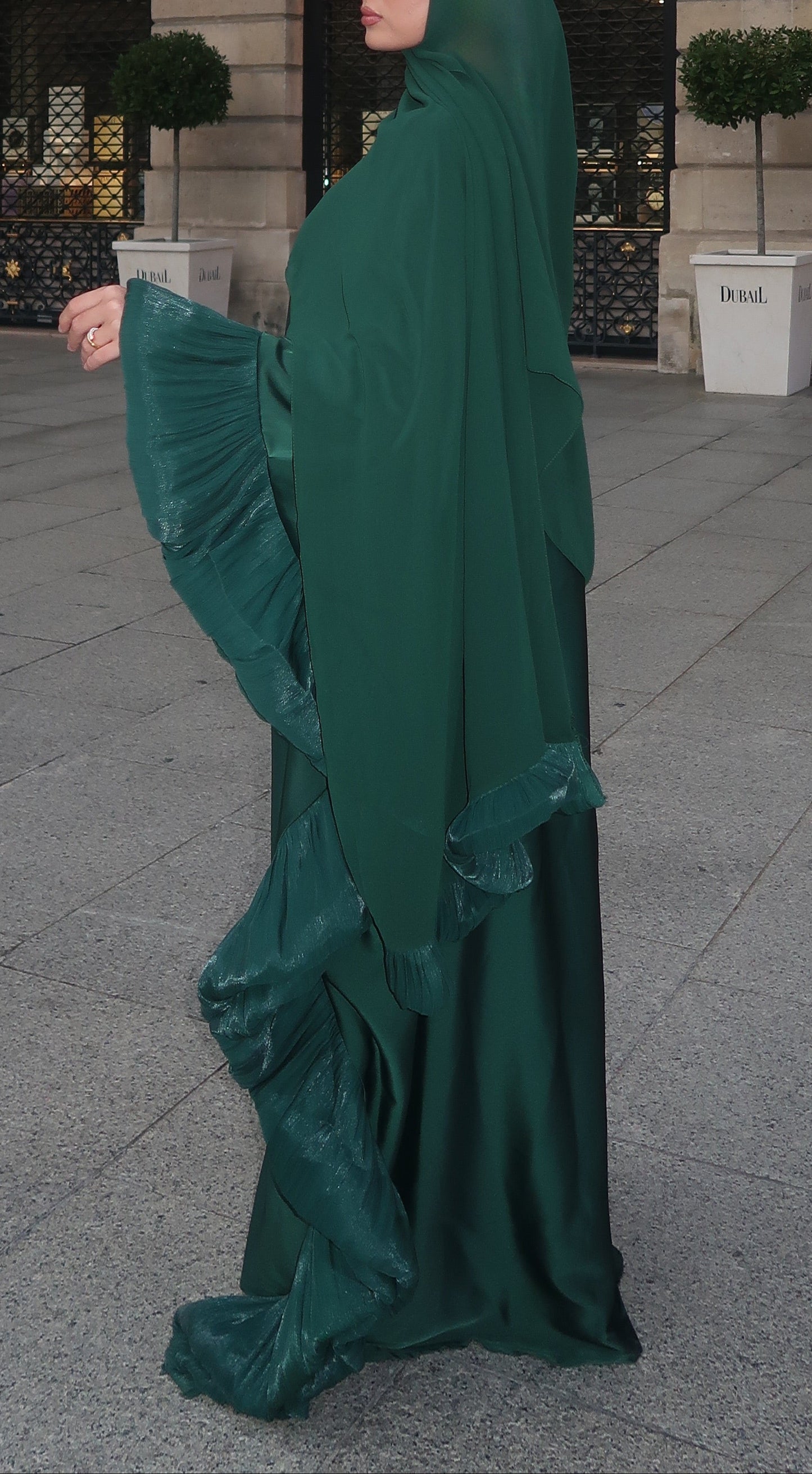 [CREATION ATELIER DUBAÏ]
DRESS Abaya - hijab inclus