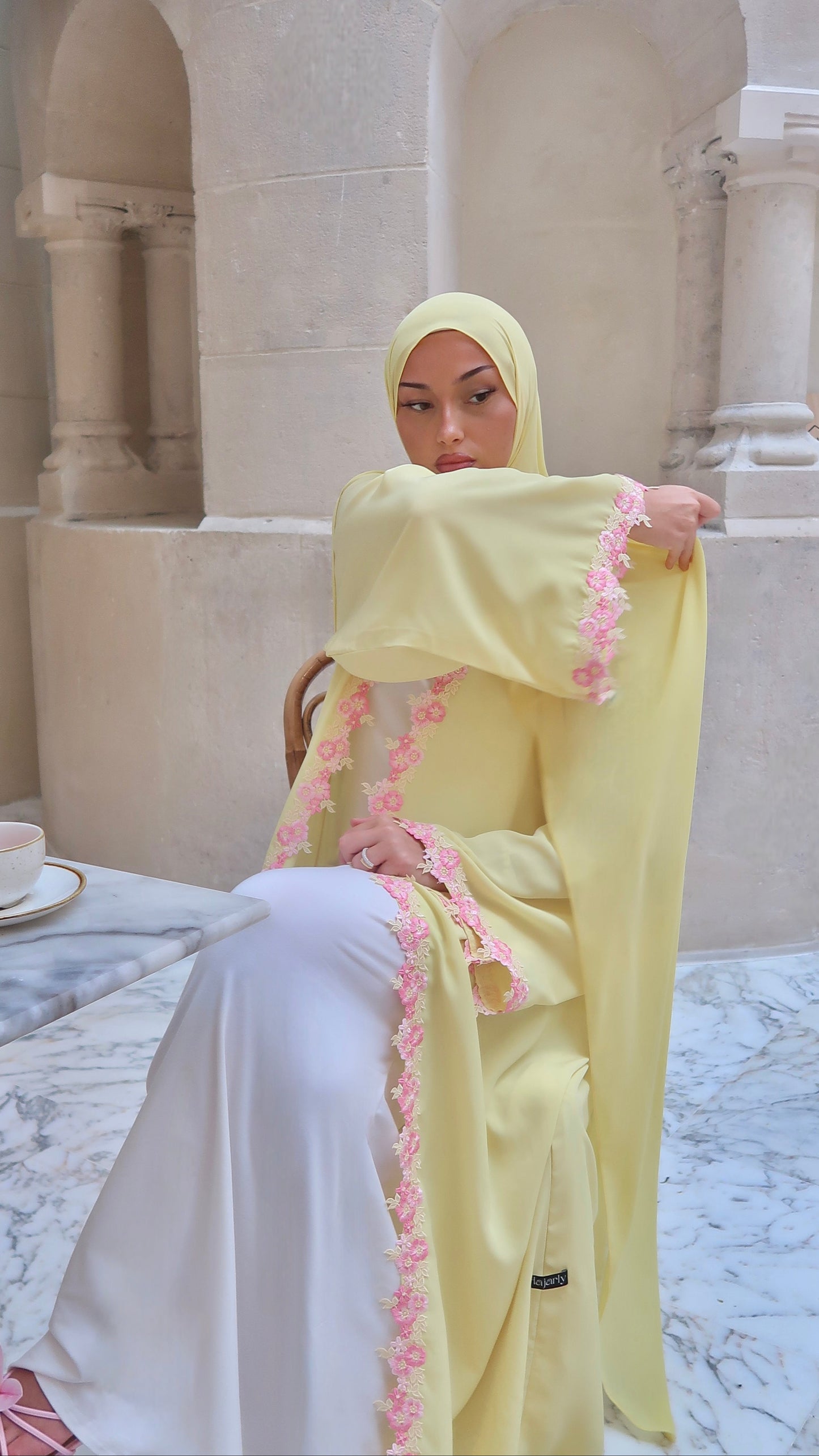 [CREATION ATELIER DUBAÏ] Kimono BLOOM - hijab inclus