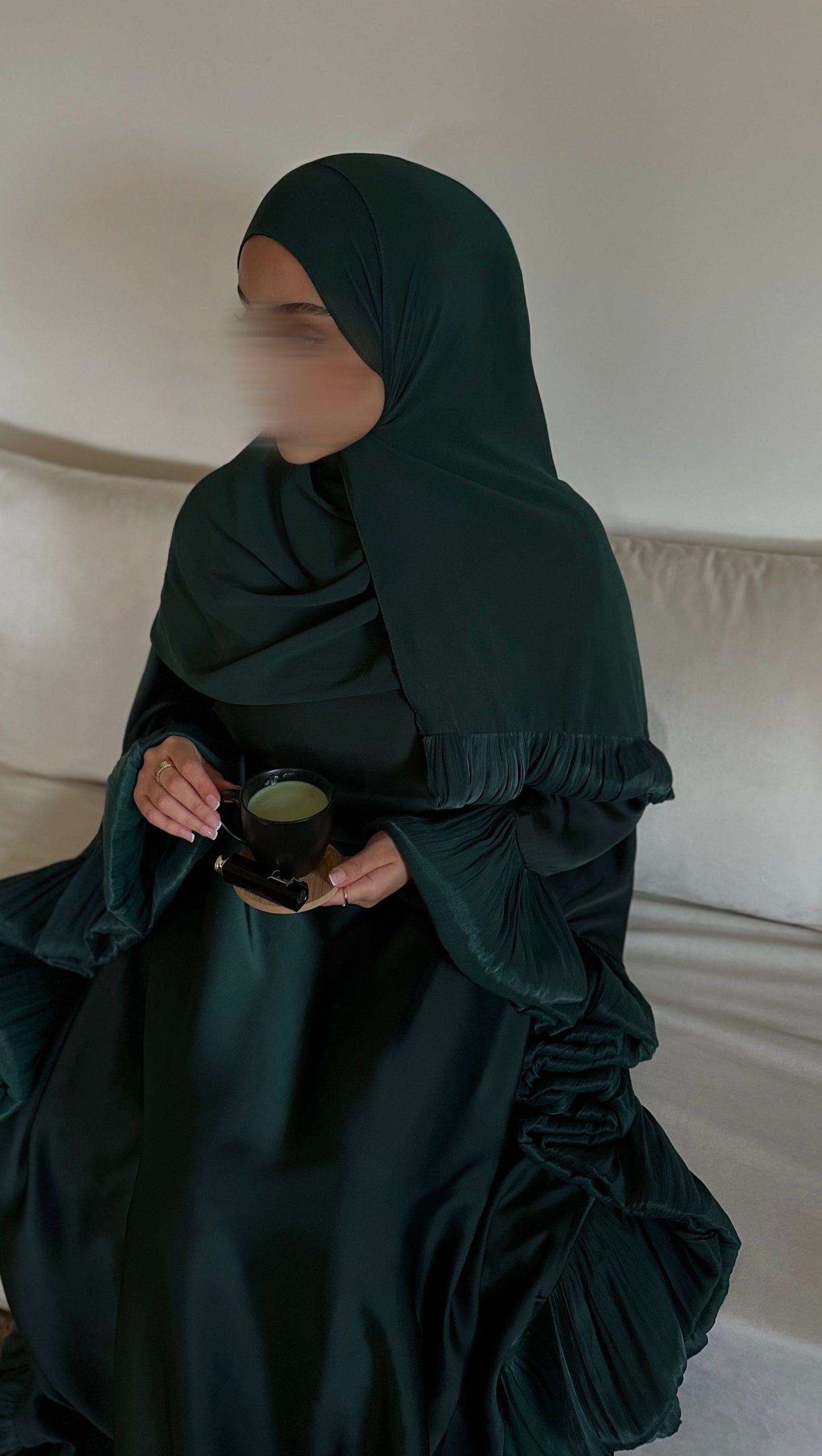 [CREATION ATELIER DUBAÏ]
DRESS Abaya - hijab inclus