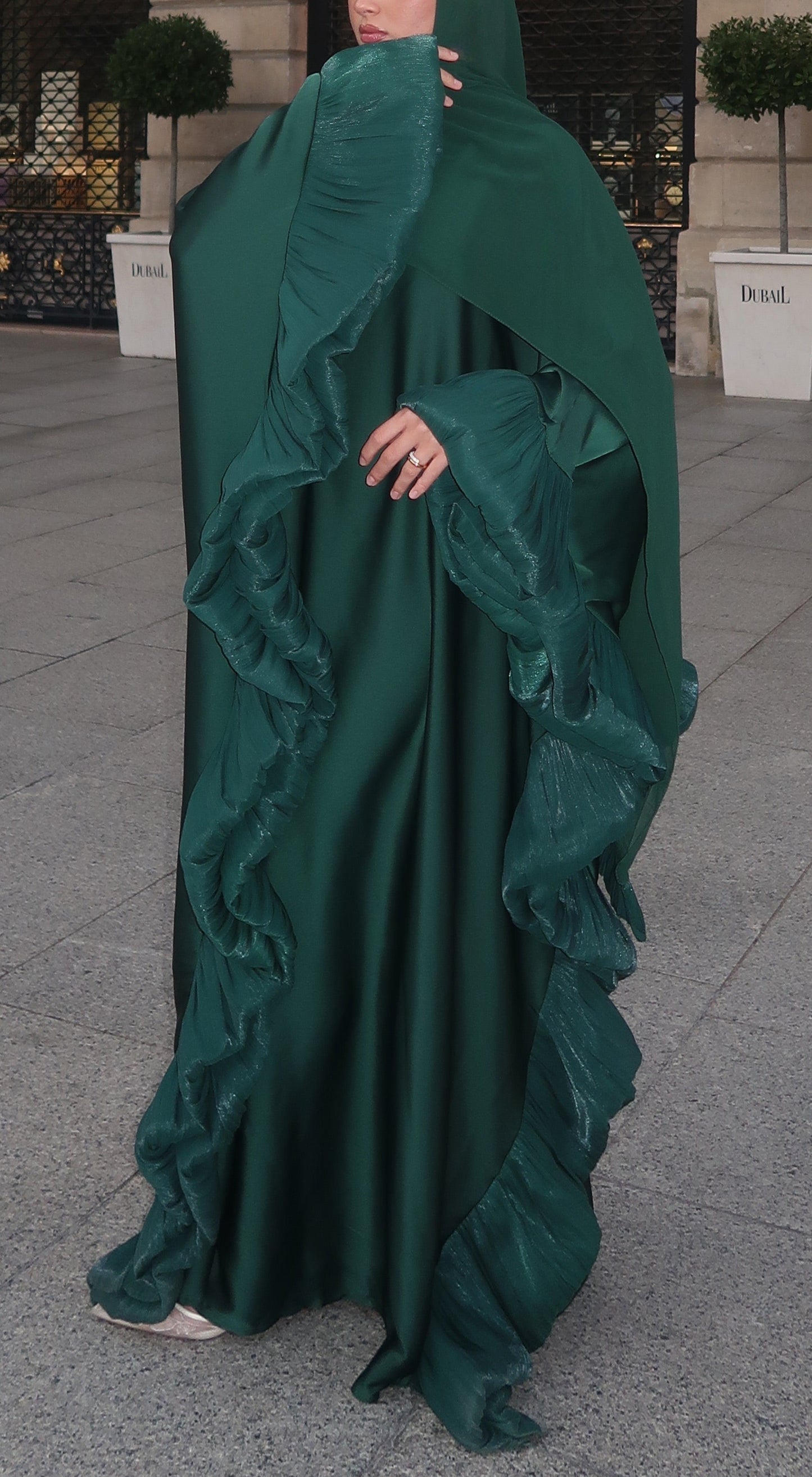 [CREATION ATELIER DUBAÏ]
DRESS Abaya - hijab inclus